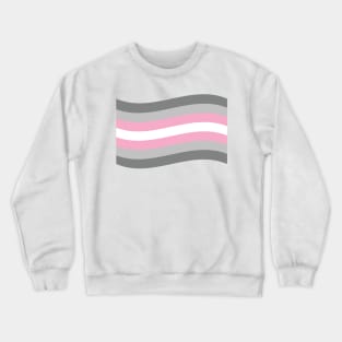 Demigirl pride flag Crewneck Sweatshirt